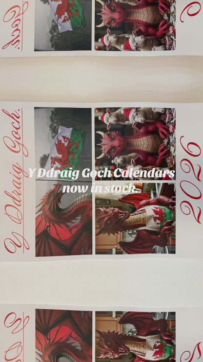 Y Ddraig Goch 2026 calendar.