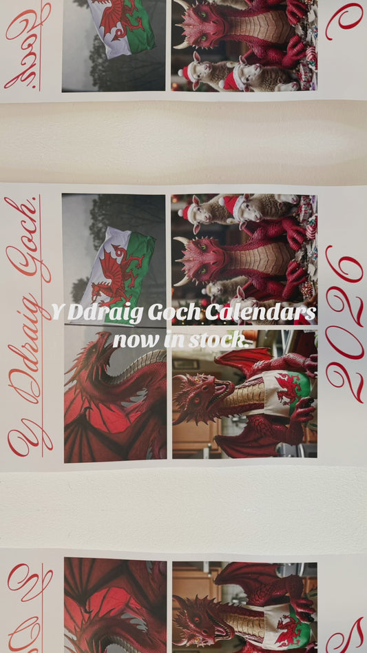 Y Ddraig Goch 2026 calendar.